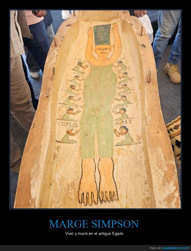 egipto,marge,parecidos,simpsons,wtf