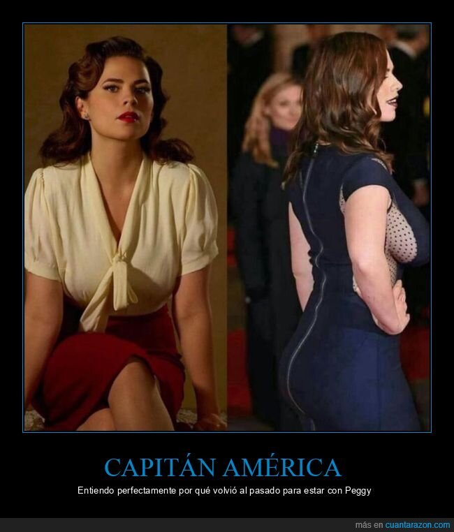 capitán américa,peggy