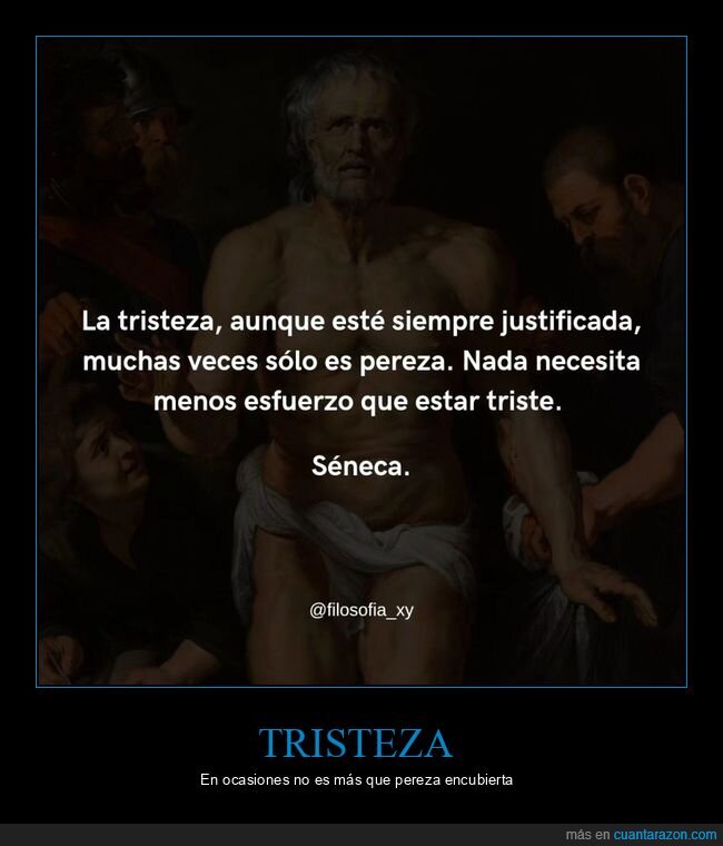 tristeza,pereza,séneca