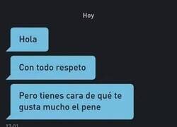 Enlace a Un tipo respetuoso