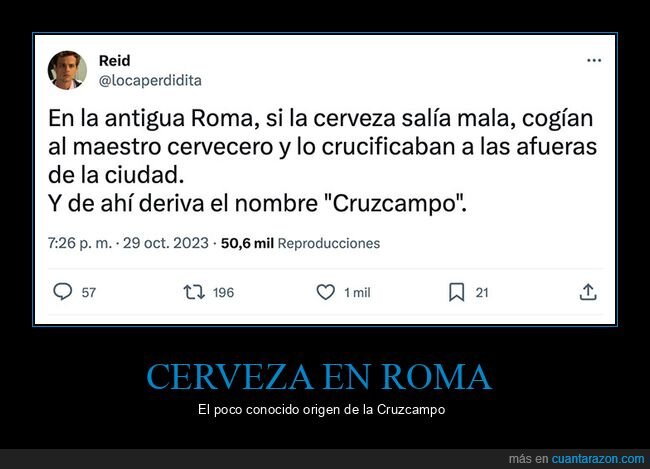 cervecero,cerveza,crucificar,cruzcampo,roma