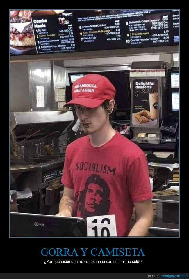 camiseta,che guevara,donald trump,gorra,wtf