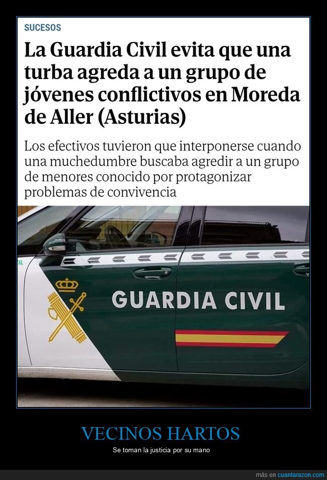 guardia civil,agredir,jóvenes conflictivos