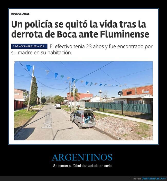 policia,suicidio,perder,boca juniors