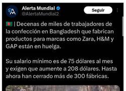 Enlace a Huelgas en Bangladesh