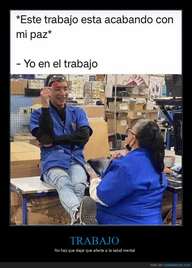 trabajo,paz,hablando