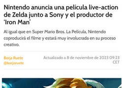 Enlace a Se viene película de Zelda