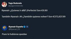 Enlace a El CM de Ryanair siempre atento