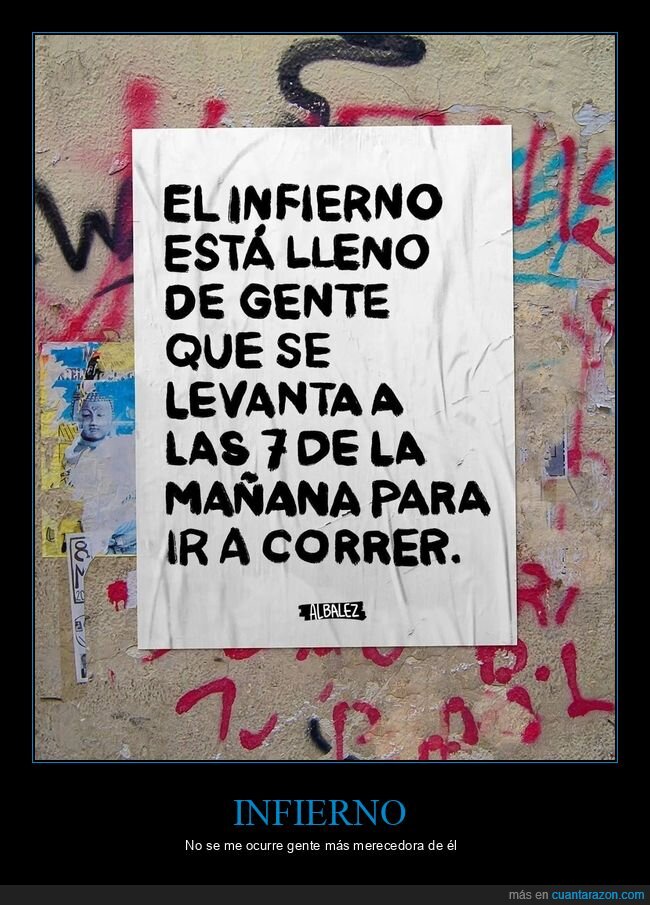 infierno,levantarse,correr