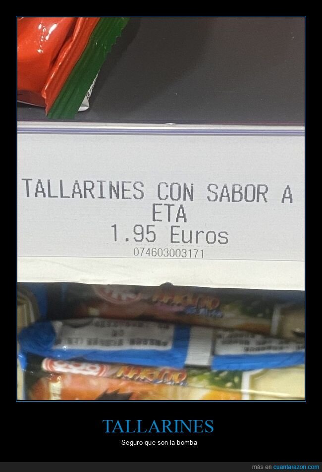 tallarines,sabor,eta