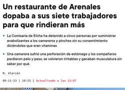 Enlace a Dopaje en hostelería