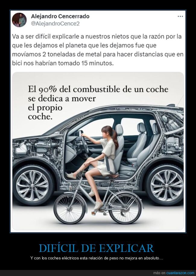 coches,peso,bicicleta