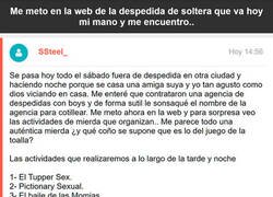 Enlace a Cotilleando las actividades de la despedida