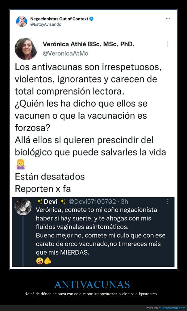 antivacunas,negacionistas,wtf