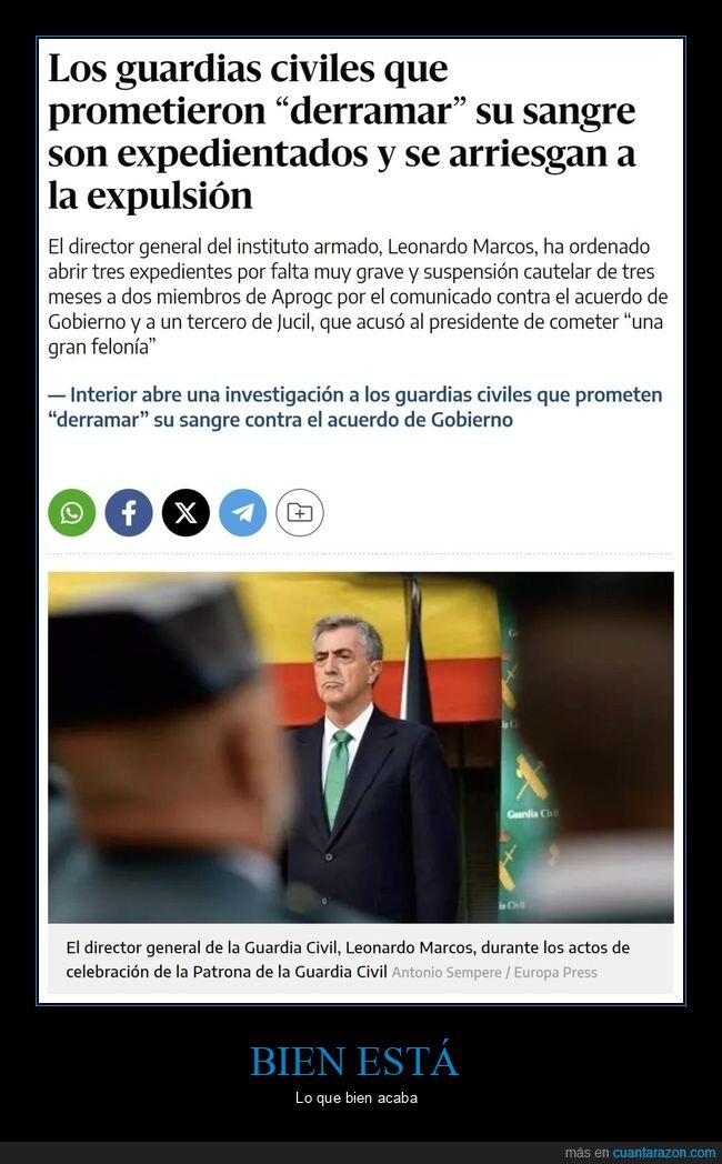 guardias civiles,sangre,expedientados