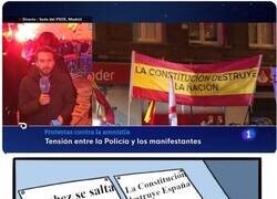 Enlace a Protesta contradictoria