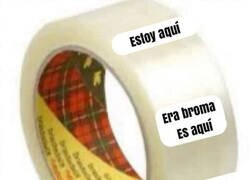 Enlace a Maldita cinta adhesiva...