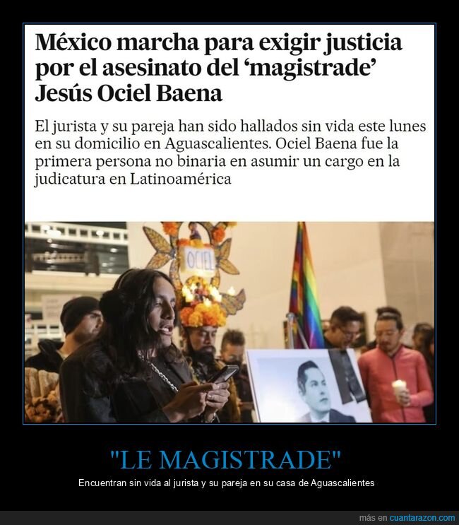 magistrade,muerte