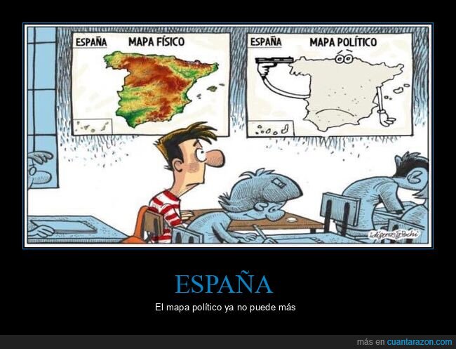 mapa,españa,político