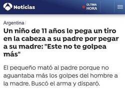 Enlace a Ajusticiado por su propio hijo