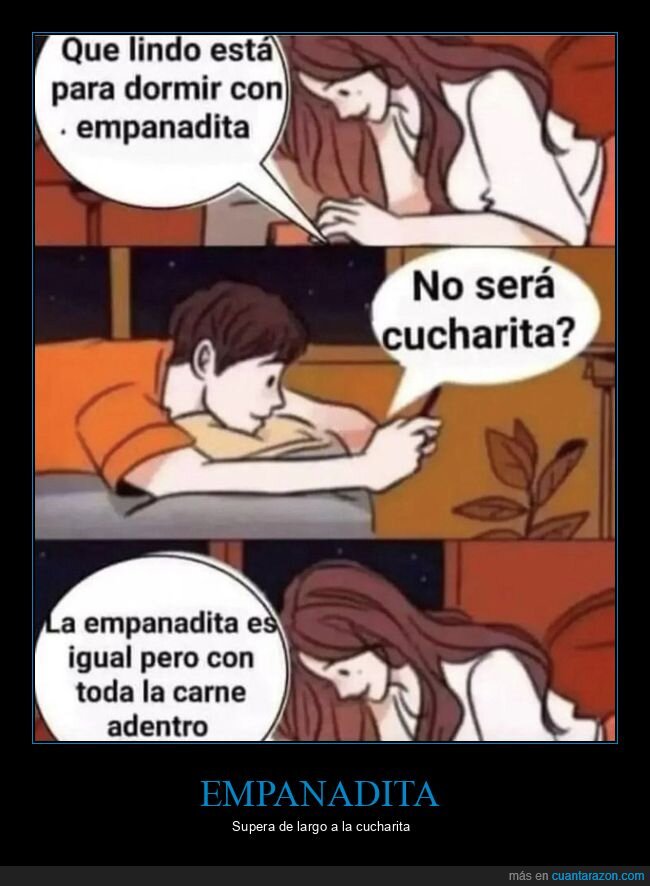 dormir,empanadita,cucharita