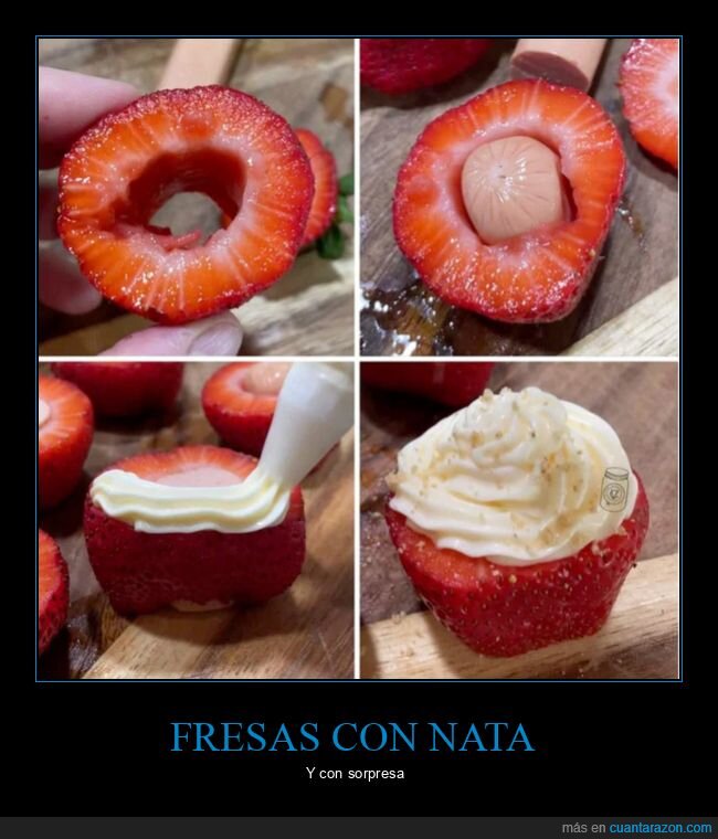 fresas,nata,trolling