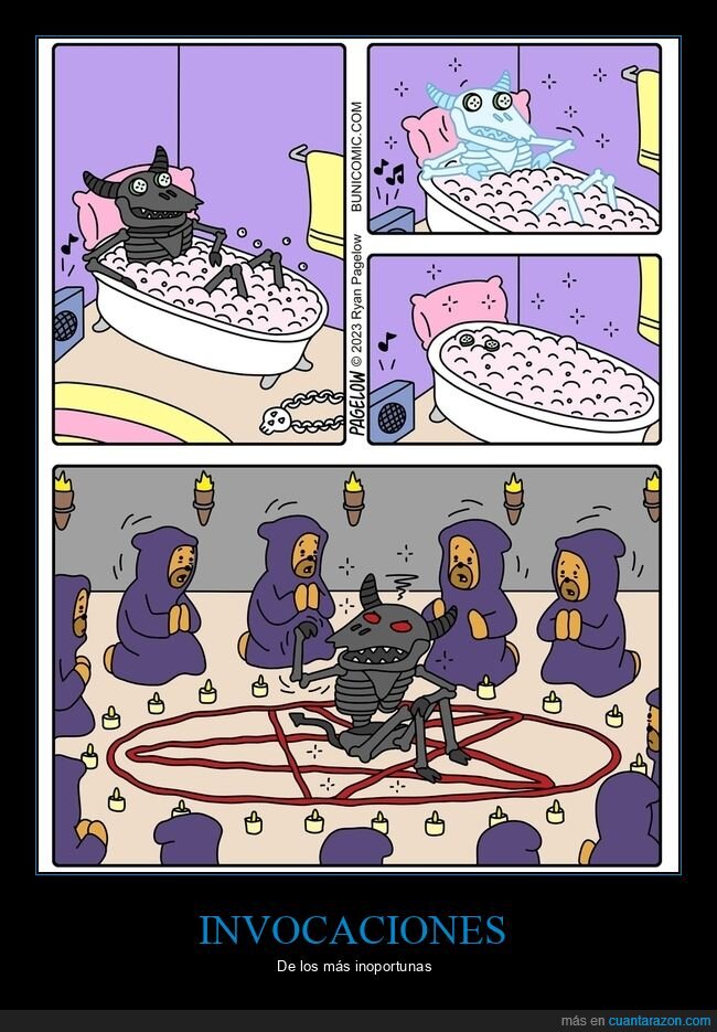 invocación,bañera,demonio