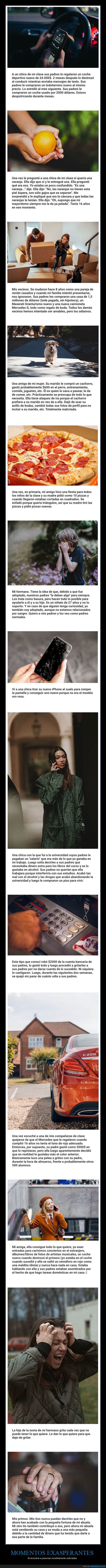 momentos exasperantes,personas malcriadas