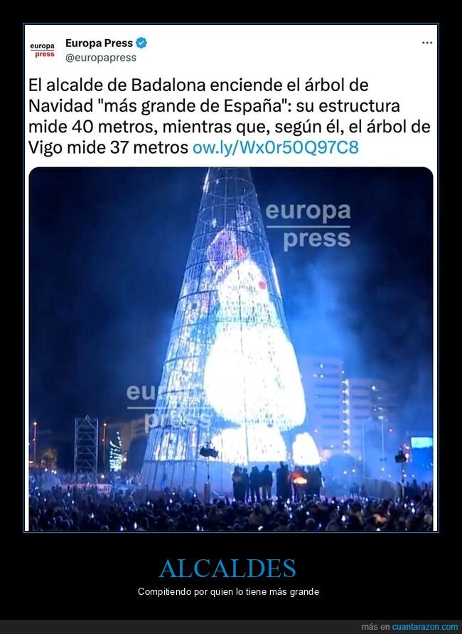 árbol de navidad,badalona,tamaño,vigo