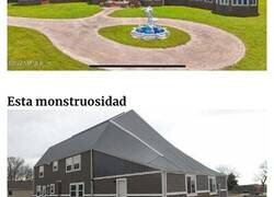 Enlace a Mansiones enormes con diseños horribles