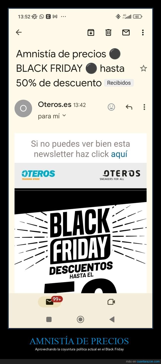 black friday,amnistía,precios