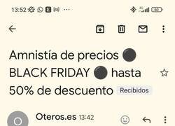 Enlace a La amnistía llega también al Black Friday