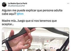 Enlace a Indignada con las tallas