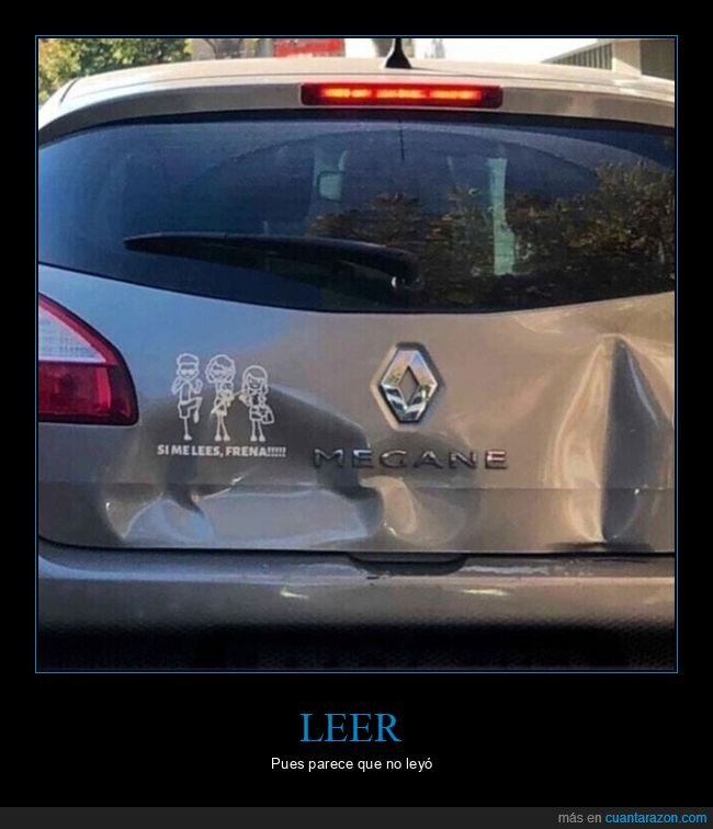 coches,fails,frenar,leer