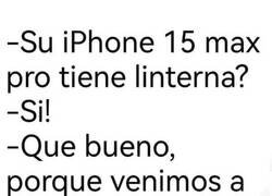 Enlace a Al menos tiene el último iPhone...
