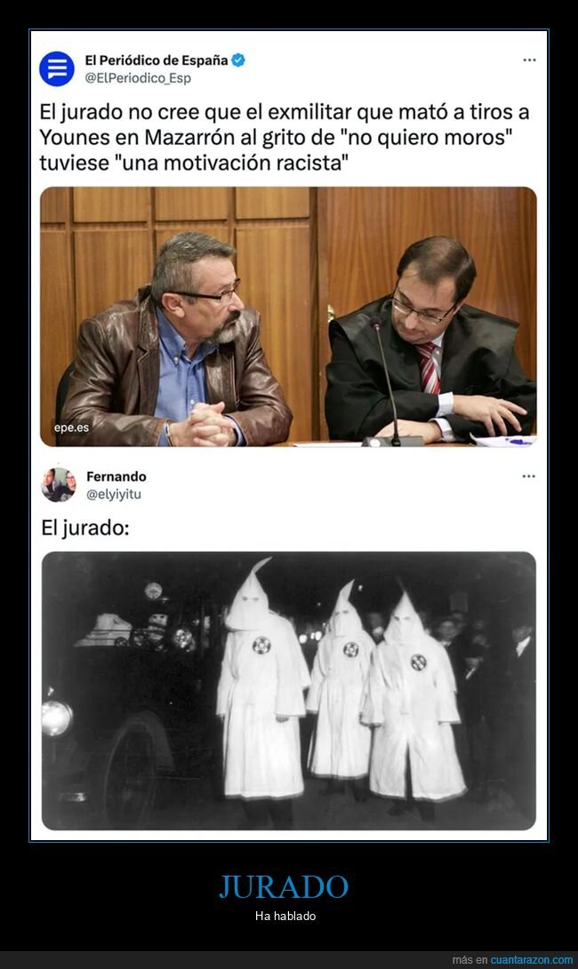 jurado,matar,motivación,racismo