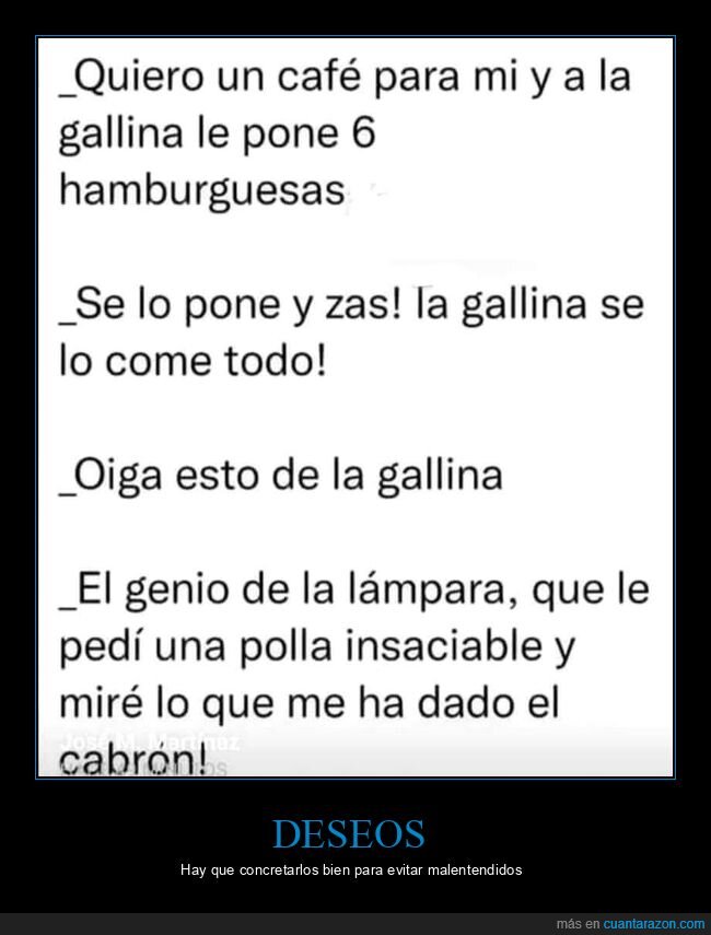 gallina,insaciable,genio,deseo