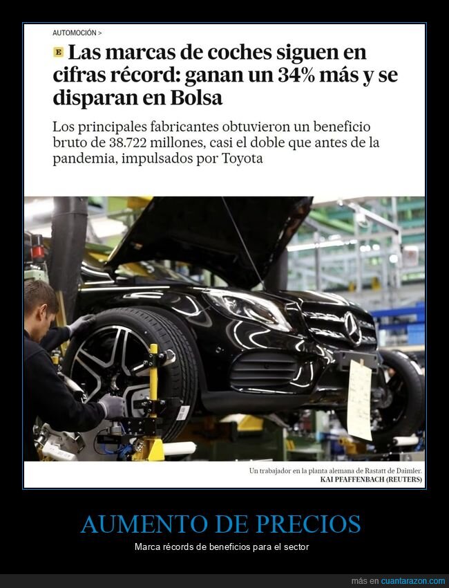 coches,ganar,beneficios