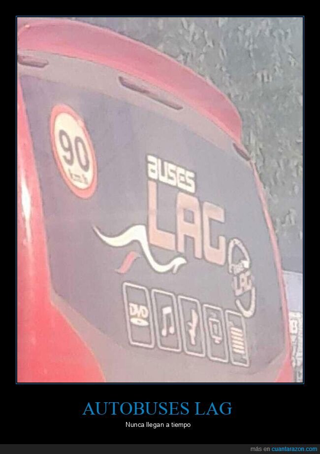 autobús,lag,nombres