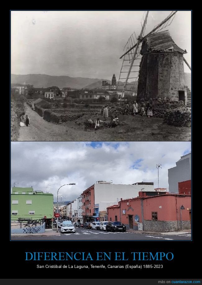 tnenerife,antes,después,comparación