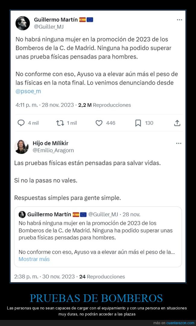 bomberos,mujeres,pruebas