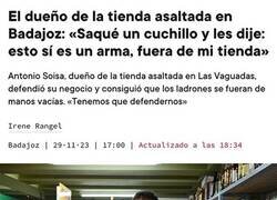 Enlace a No se achanta ante los atracadores