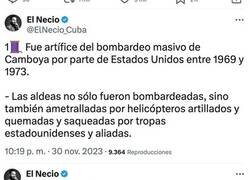 Enlace a Un repaso al historial criminal de Henry Kissinger