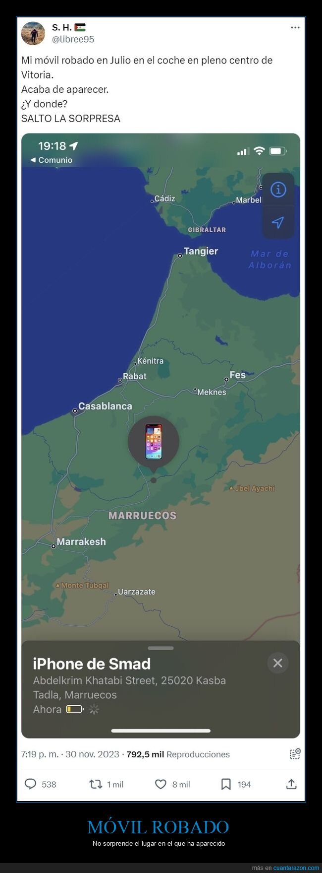 móvil,robado,marrueco