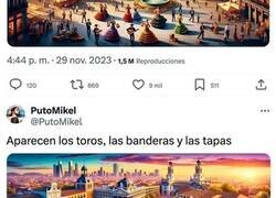 Enlace a Pidiendo a ChatGPT que haga una imagen «más España».