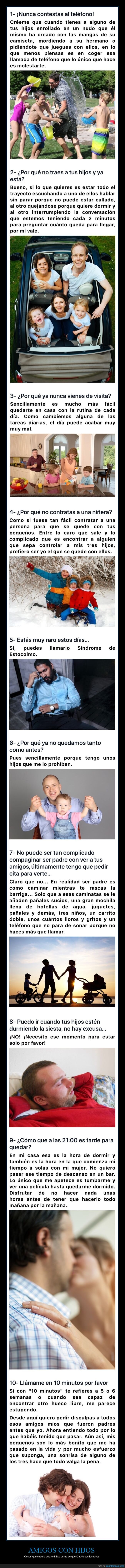 amigos,hijos,decir