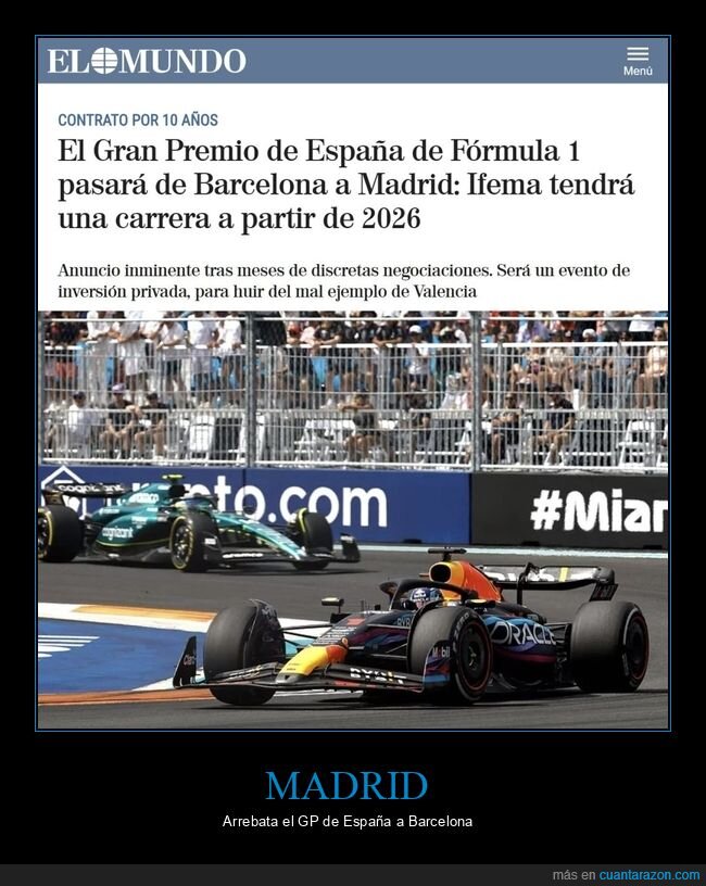 madrid,barcelona,fórmula 1