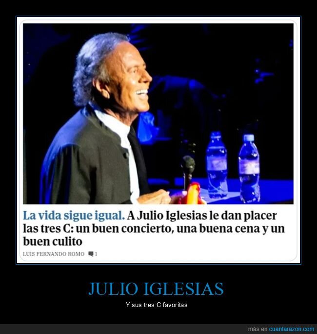 julio iglesias,tres c