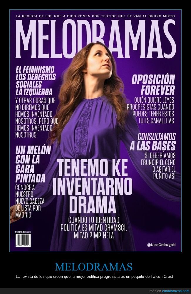 moledramas,revista,políticos,podemos