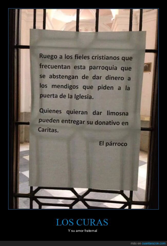 carteles,cura,iglesia,limosna